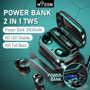 COD-Hieen M10 TWS Wireless Bluetooth Earphone In Ear Headset Noise-Cancelling Bluetooth Headset 10D bass stereo HiFi