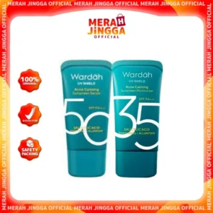 WARDAH UV Shield Acne Calming Sunscreen Spf50 | Spf35 Pa++++ | Merah Jingga Official