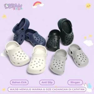 Sandal Kodok Baim Anak Laki-Laki dan Perempuan Model Baim Polos S251 S252