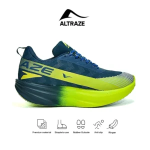 Altraze V-Raze Elite Navy Stabilo - Sepatu Lari Pria Wanita Jogging Sneakers Kasual Olahraga Sporty