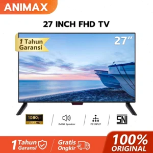 Animax TV LED Digital 27 inch-Digital TV 21/22/24/25/27 Inch TV LED 24 inch Garansi 1 Tahun