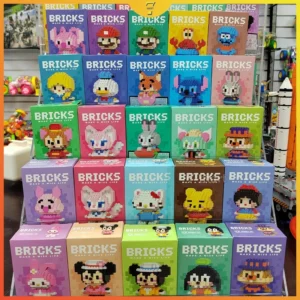 Mainan Nano Block Toys Karakter Kartun Balok Blok Susun Building Block Mini Hadiah Murah