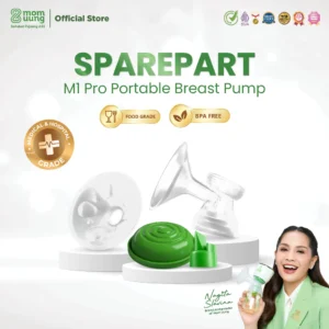 [SPAREPART PORTABLE] Mom Uung Sparepart Pompa ASI Portable Corong - Sparepart Breast Pump Mom Uung
