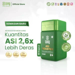 Mom Uung ASI Booster 60 Kapsul - ASI 2,6x Lebih Deras dan Berkualitas - Pelancar ASI -