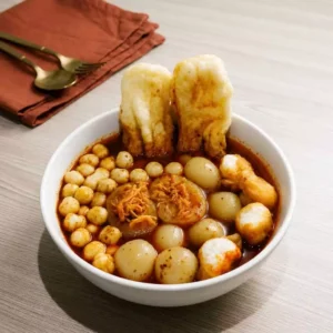 Baso Aci Instan Baso Aci Ayam Suwir Bakso Aci Makanan Instan Praktis Disajikan