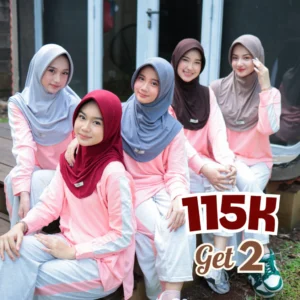 Tiebymin Fiona bergo bahan kaos adem dan nyaman