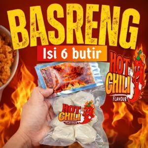 Basreng mentah isi 6 gratis Chili oil