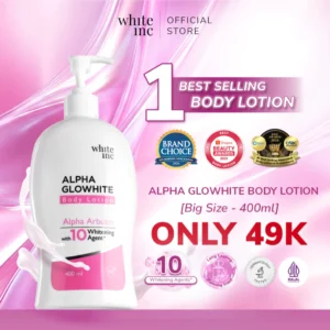 WHITE INC Alpha Glow White Body Lotion Whitening & Moisturizing | Body Cream Body Lotion Menghidrasi Kulit