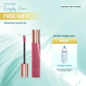 WARDAH Lip Cream Glossy Glasting Liquid Lip