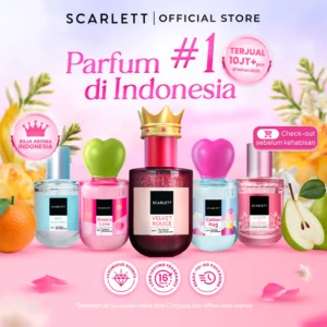 SCARLETT Eau De Parfum & Extrait De Parfum 30ml Wangi Tahan Lama